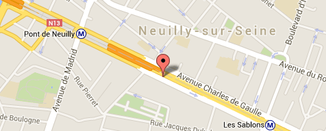 Plan de l'adresse de l'entreprise